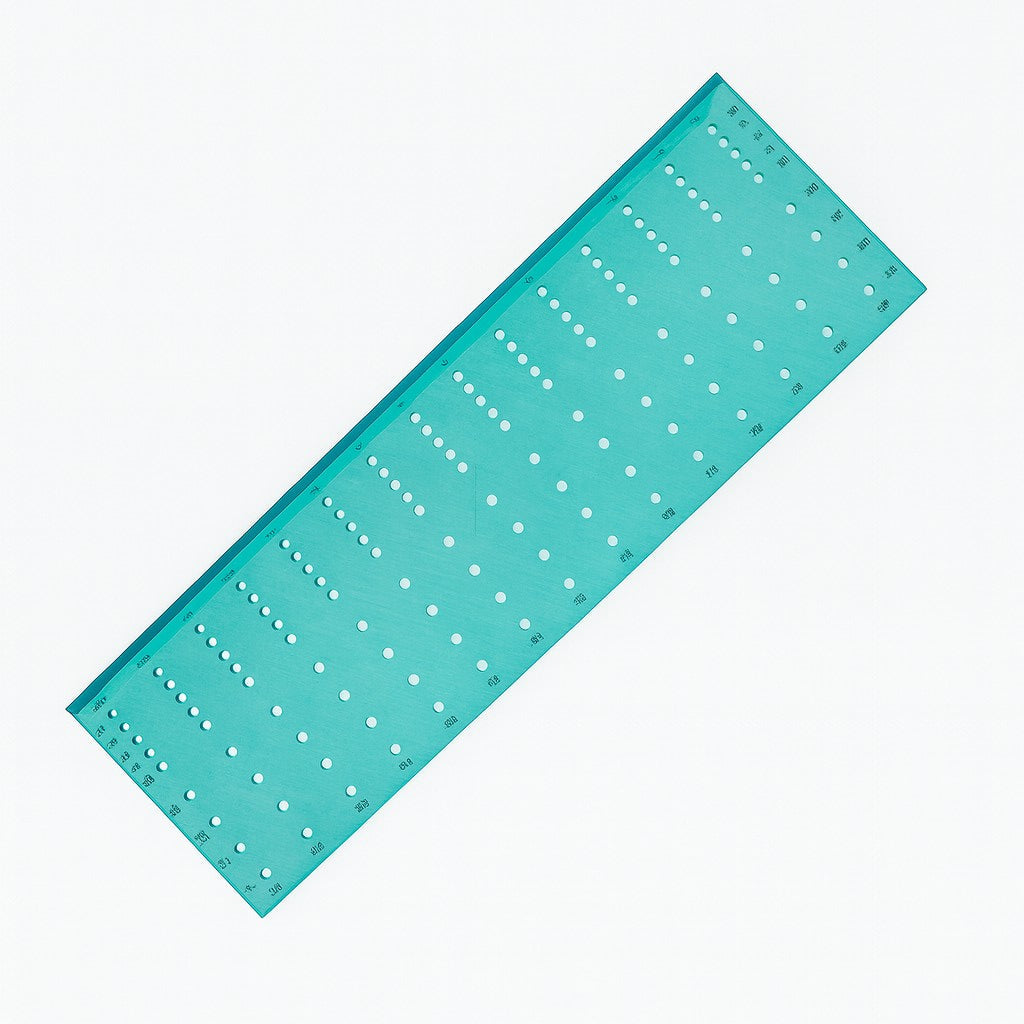 Szablon do wiercenia do uchwytów i gałek