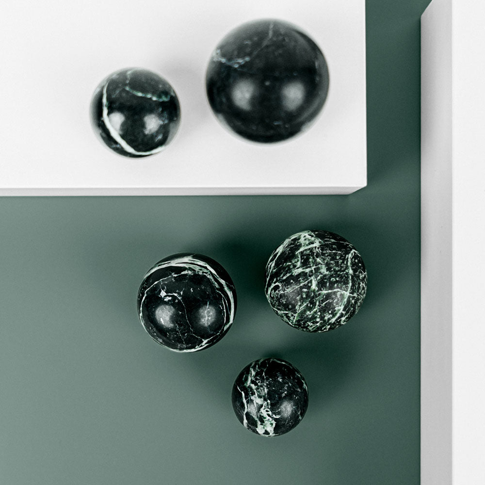 Gałka DR101 | Marmur | Green Flower 