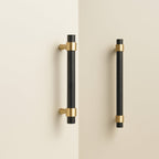 Handtag ch016a i svart finish - detaljbild