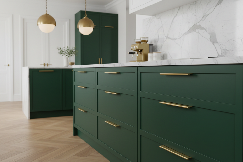 Maniglia CH100 | Profilo | Ottone