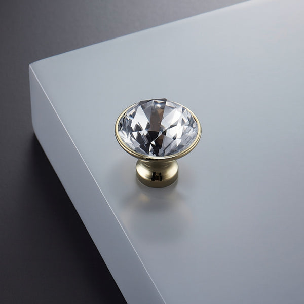 Knop 1044 | Krystal | Guld