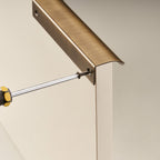 Maniglia CH015 | Profilo | Ottone Antico