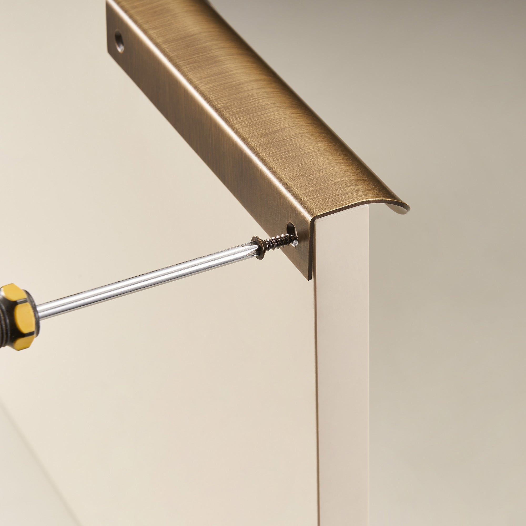 Maniglia CH015 | Profilo | Ottone Antico
