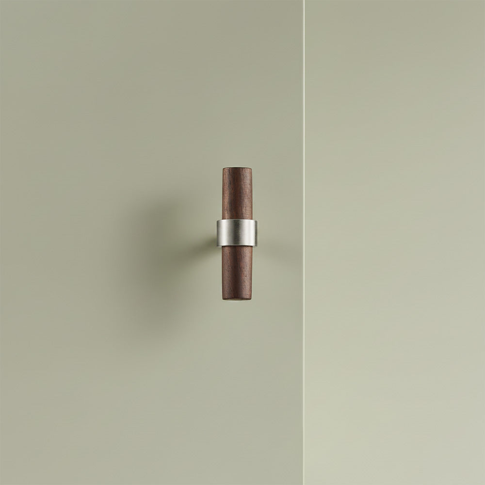 T-Bar CH025W | Walnut + Nickel