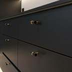 T-bar CH016A | Noir + Laiton