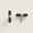 T-Bar CH016A | Black + Brass