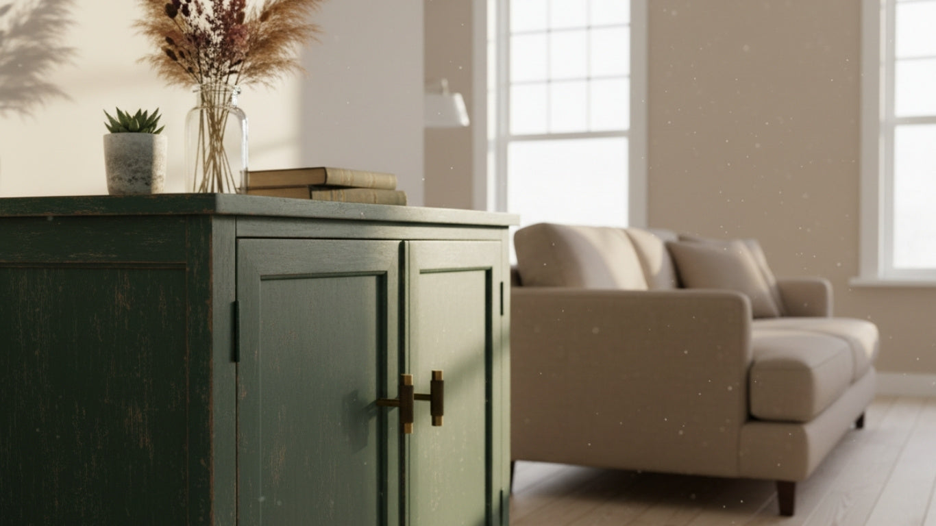 T-bar CH098 | Lättrad | Antik Mässing