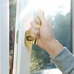Fenstergriffe C01-191C | Gerändelt | PVD Gold