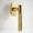 Maniglia per Finestra C01-191C | Zigrinata | Oro PVD