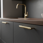 Handle 3137 | Knurled | Brass