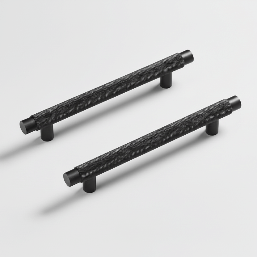 Handle 3137 | Knurled | Black