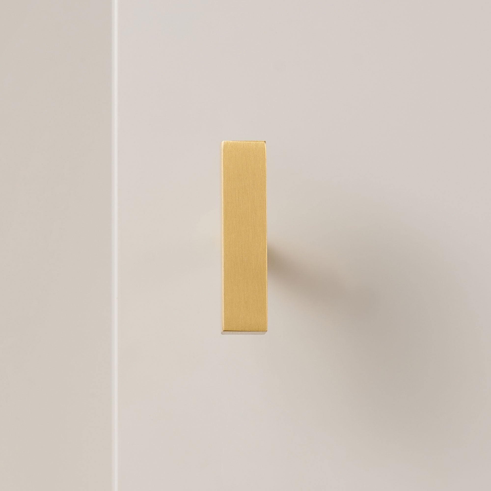 T-bar CH012 | Square | Brass