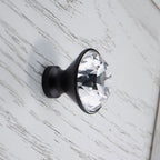 Knopp 1044 | Kristall | Svart - Dooroom